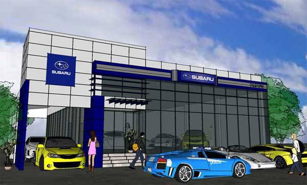 TopGear.com.ph Philippine Car News - Subaru Pampanga design