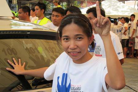 TopGear.com.ph Philippine Car News - Apple Joy Lee Balibado, Subaru Impreza Challenge winner