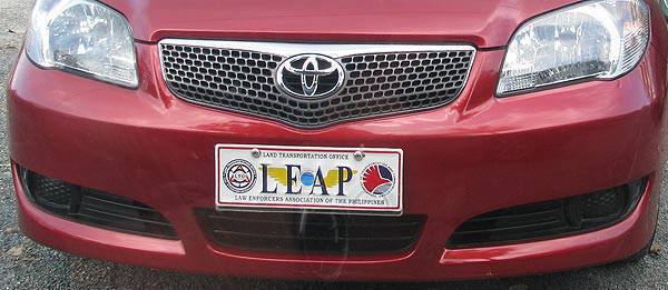 TopGear.com.ph Philippine Car News - Unauthorized use of commemorative license plates to become a crime