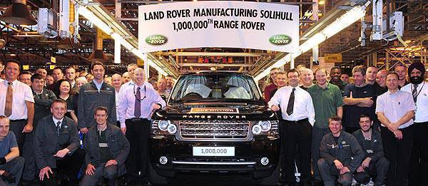 TopGear.com.ph Philippine Car News - Land Rover donates 1,000,000th Range Rover to charity