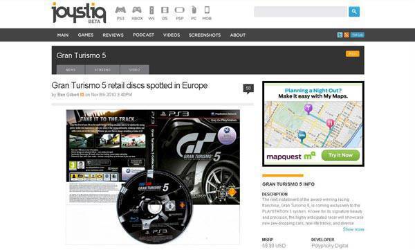 TopGear.com.ph philippine Car News - Could this really be the Gran Turismo 5 disc and box art?