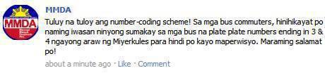TopGear.com.ph Philippine Car News - MMDA on Facebook