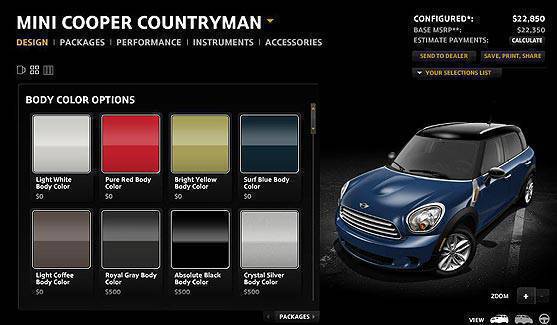 Mini Countryman configurator goes online TopGear.com.ph Philippine Car News - Mini Countryman configurator goes online