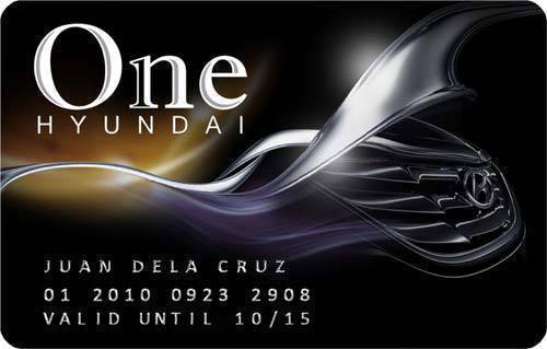 TopGear.com.ph Philippine Car News - One Hyundai Club card