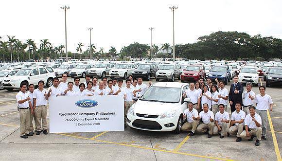 TopGear.com.ph Philippine Car News - Ford Group Philippines marks milestone in exports