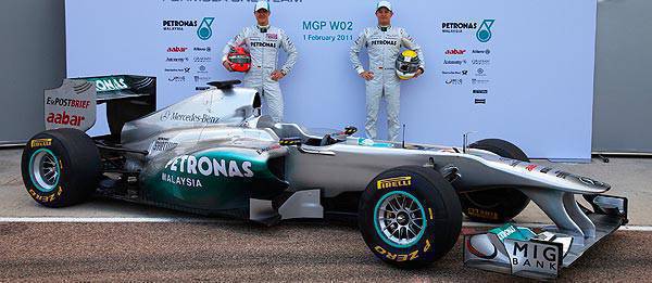 TopGear.com.ph Philippine Car News - 2011 Formula 1: Mercedes GP launch MGP W02