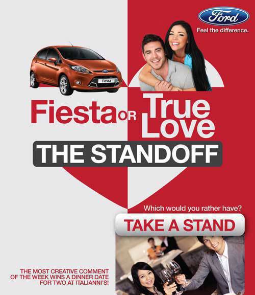 TopGear.com.ph Philippine Car News - Ford promo: Fiesta or true love
