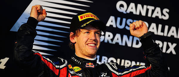 TopGear.com.ph Philippine Car News - 2011 Formula 1: Vettel tops first race of the season