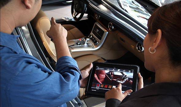 TopGear.com.ph Philippine Car News - CATS Motors goes digital with Mercedes-Benz iShowroom