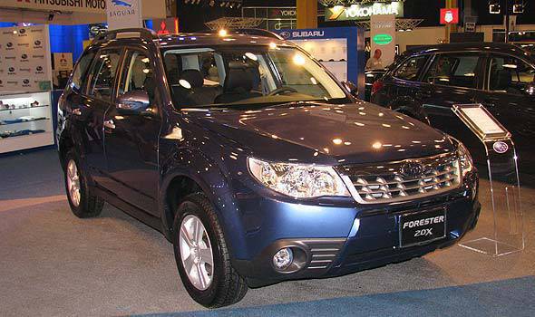 Subaru Forester at MIAS 2011
