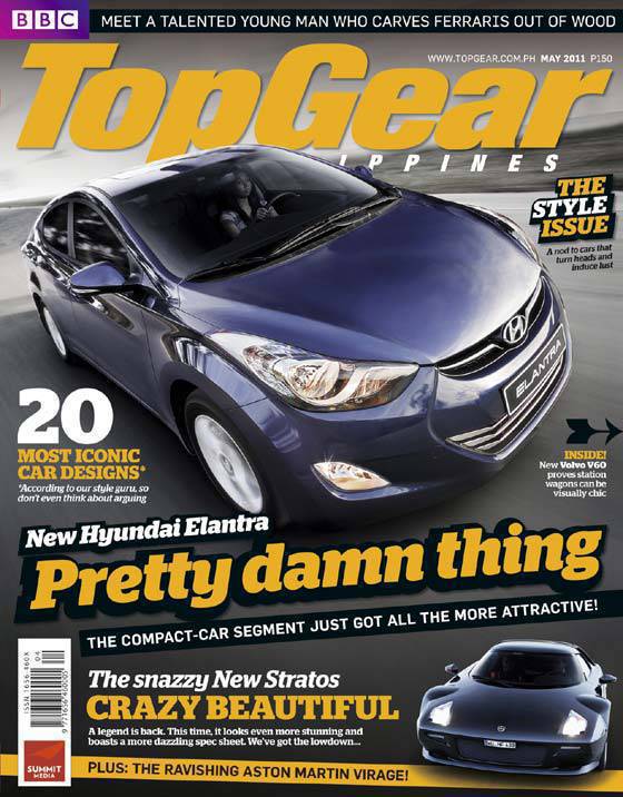Top Gear Philippines May 2011 Cover