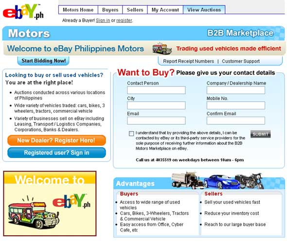eBay Motors Philippines