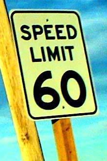 Speed limit sign from SXC.hu
