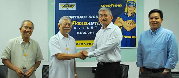 TopGear.com.ph Philippine Car News - Goodyear teams up with AAP to establish a Goodyear Autocare store