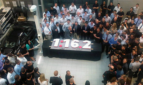 McLaren celebrates MP4-12C as second fastest car around the Top Gear test track TopGear.com.ph Philippine Car News - McLaren celebrates MP4-12C as second fastest car around the Top Gear test track