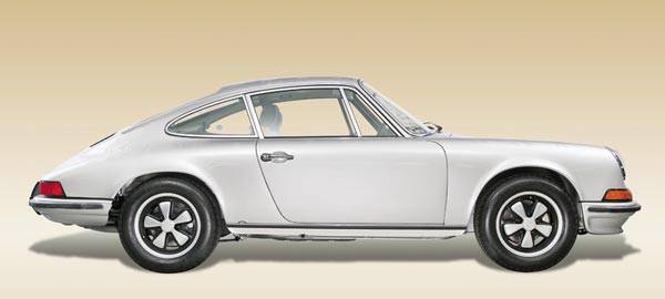Restored 1973 Porsche 911 T Coupe