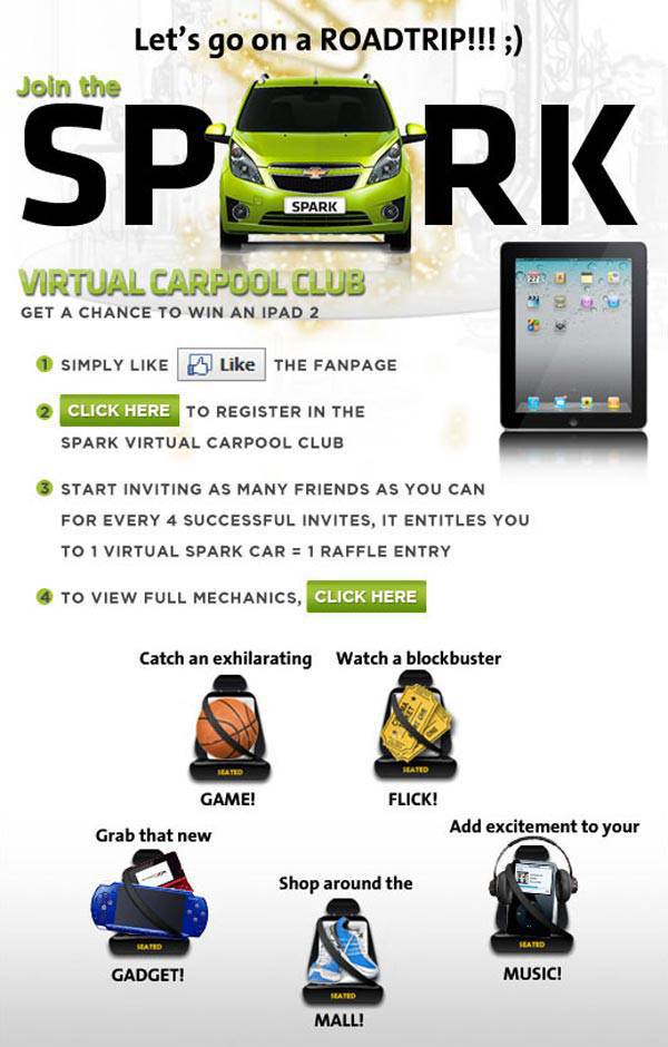 Spark Virtual Carpool Club