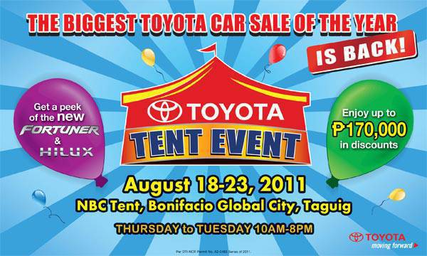 Toyota Tent Event