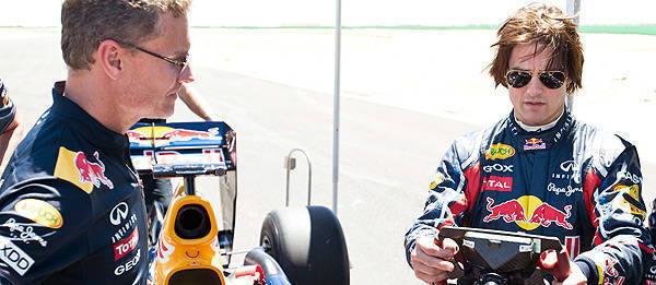 TopGear.com.ph Philippine Car News - Tom Cruise gets behind the wheel of Red Bull's F1 car