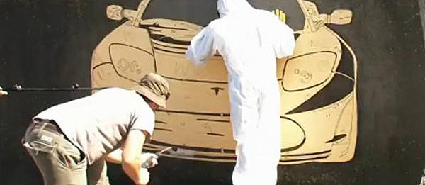 TopGear.com.ph Philippine Car News - Artist creates artwork depicting cars out of dirty walls