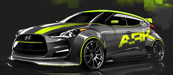 TopGear.com.ph Philippine Car News - Modified, rally-ready Hyundai Veloster to debut at SEMA Show
