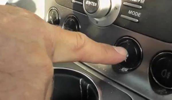 Turning off the stability control