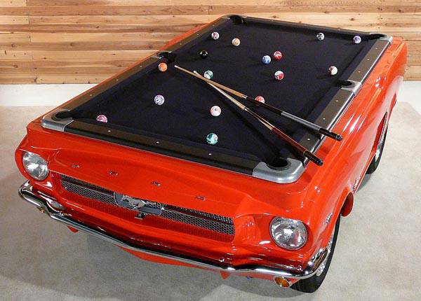 #1 FORD MUSTANG BILLIARDS TABLE #1 FORD MUSTANG BILLIARDS TABLE