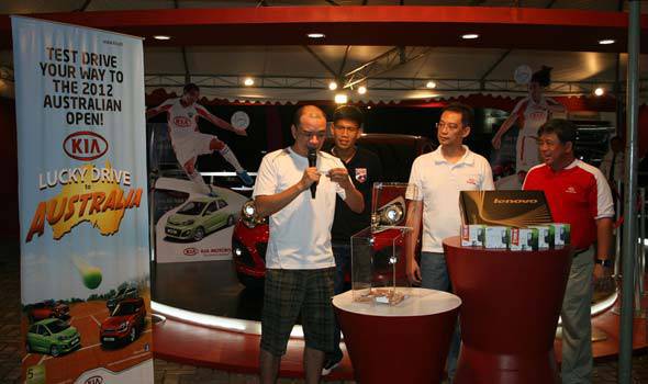 Kia Lucky Drive to Australia promo