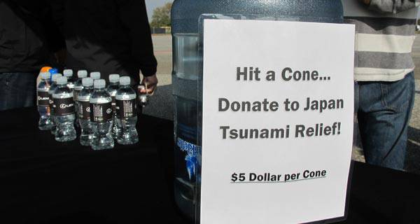 Lexus GS cone penalty