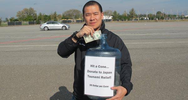 Donation to Japan tsunami victims
