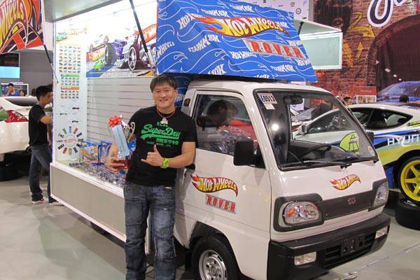 Atoy Customs mobile kiosk