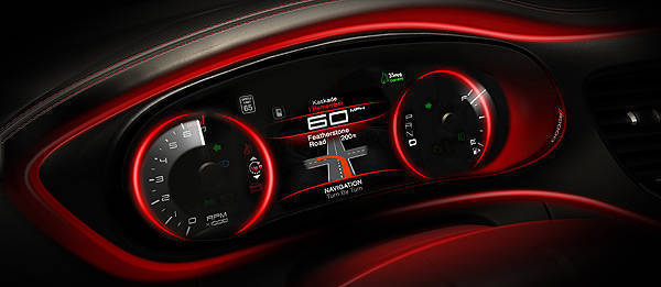 TopGear.com.ph Philippine Car News - Dodge gives sneak peek of Dart's interior