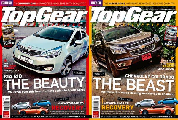 Top Gear Philippines' January/February 2012 issue