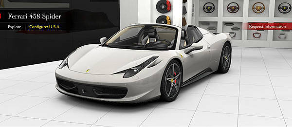 TopGear.com.ph Philippine Car News - Play with the Ferrari 458 Spider configurator