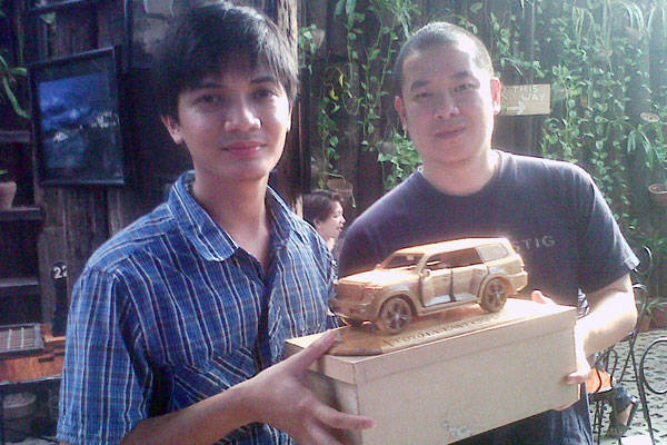 Franco Cagayat presents Top Gear with a masterpiece