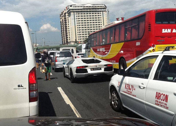 Lamborghini Aventador in Manila