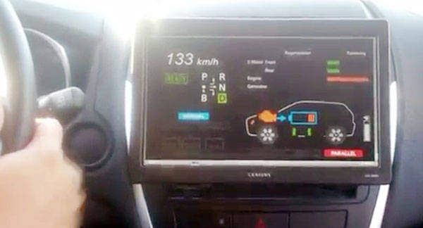 Mitsubishi plug-in hybrid technology