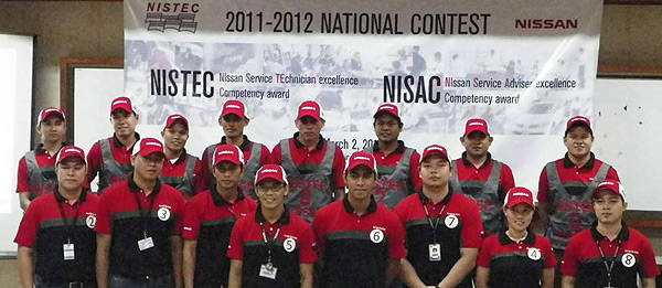 TopGear.com.ph Philippine Car News - Nissan Philippines, Universal Motors recognize their top service technicians