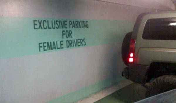 Parking assistance for women