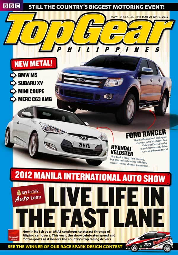 Top Gear activity book for MIAS 2012