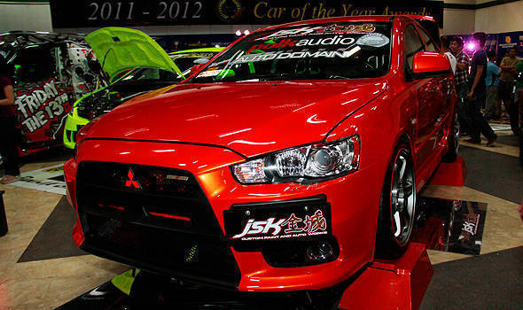 TopGear.com.ph Philippine Car News - MIAS 2012: 2010 Mitsubishi Lancer MX takes home ‘Best of Show’ trophy