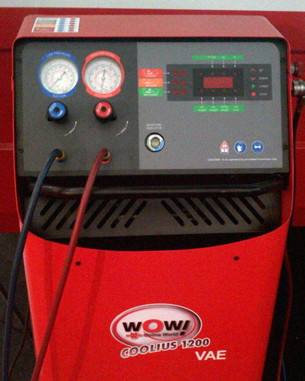 Würth A/C recovery system