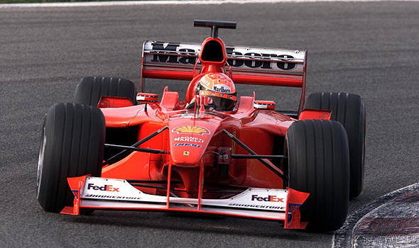 Michael Schumacher-driven Ferrari F1 car to be auctioned off