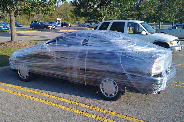 Cellophane wrap