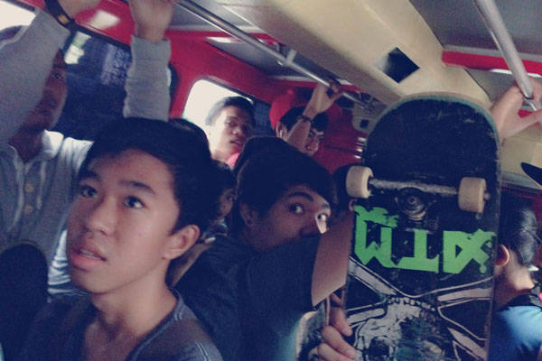 Skateboarders rounded up at BGC Skateboarders rounded up at BGC