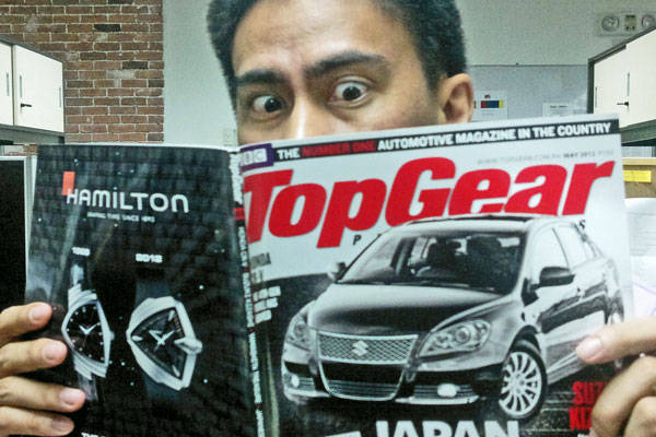 Top Gear Philippines' new columnist