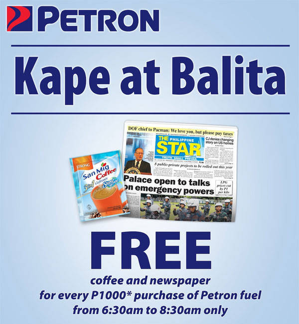 Petron promo