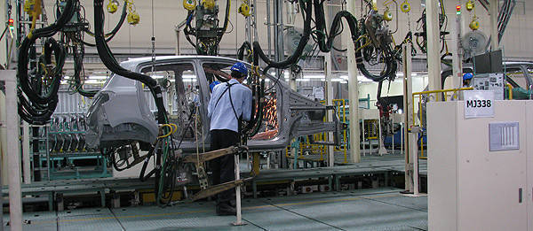 Mitsubishi's Laem Chabang plant