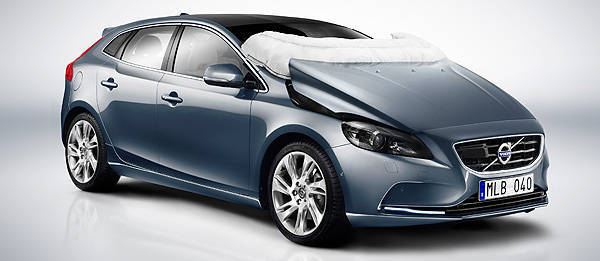 TopGear.com.ph Philippine Car News - Volvo to introduce world’s first pedestrian airbag on all-new V40