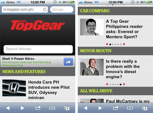 TopGear.com.ph mobile version